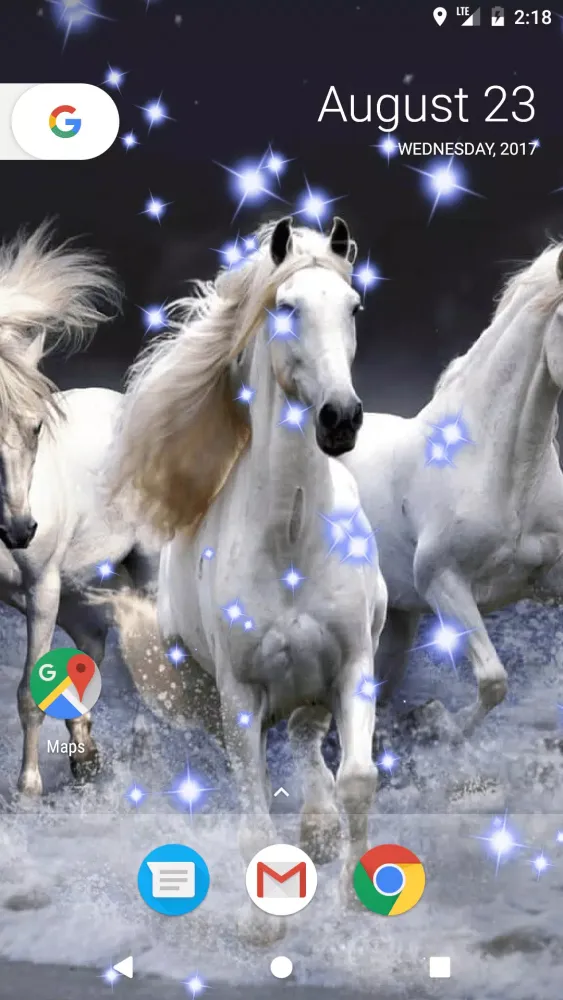 Horses Live Wallpaper应用截图