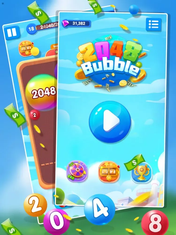 Zrzuty ekranu 2048 Pop Bubble Shooter iPad 