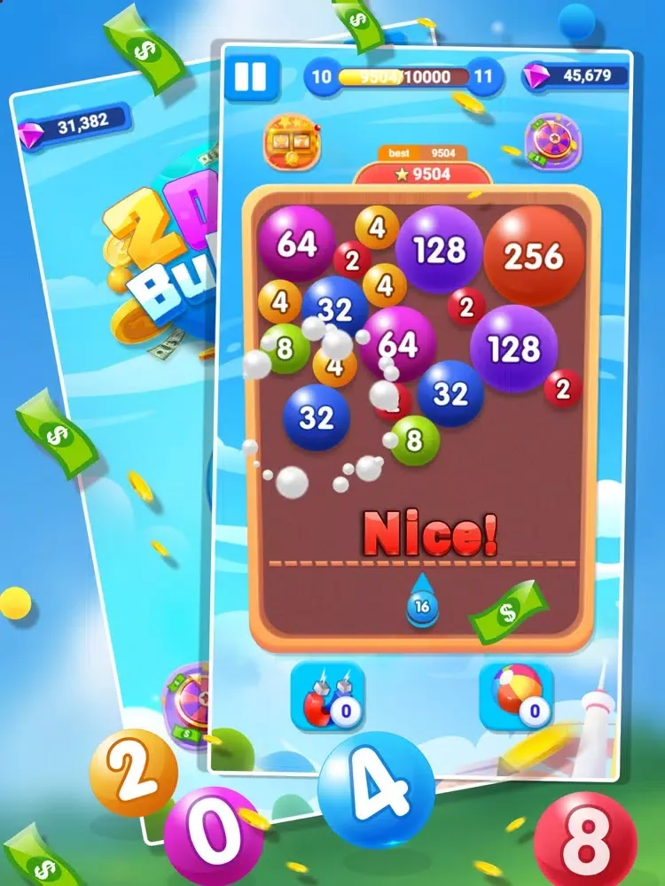 Zrzuty ekranu 2048 Pop Bubble Shooter iPad 