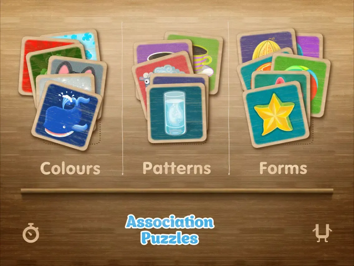 Ảnh chụp màn hình của Mini-U: Association Puzzles iPad 