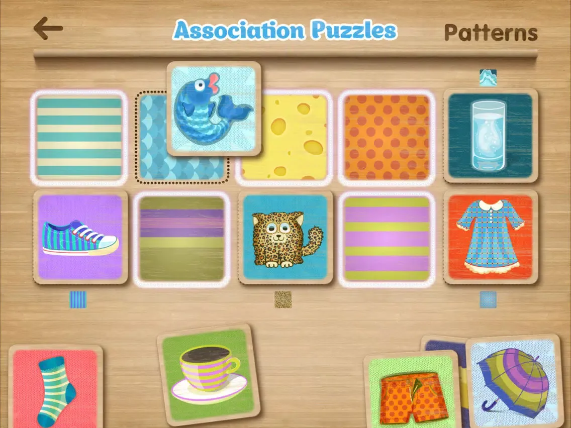 Ảnh chụp màn hình của Mini-U: Association Puzzles iPad 
