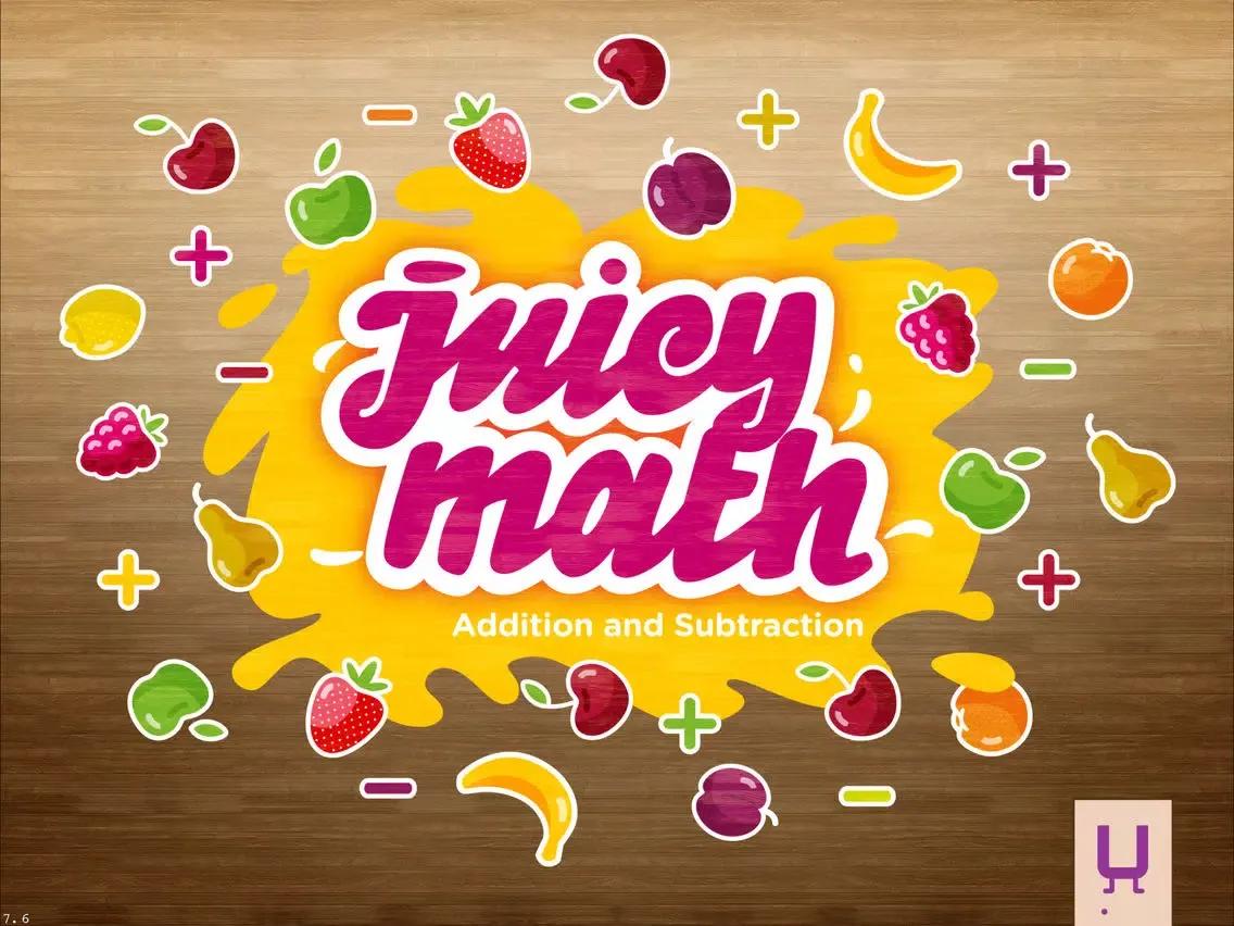 Juicy Math: addition and subtraction iPad 应用截图
