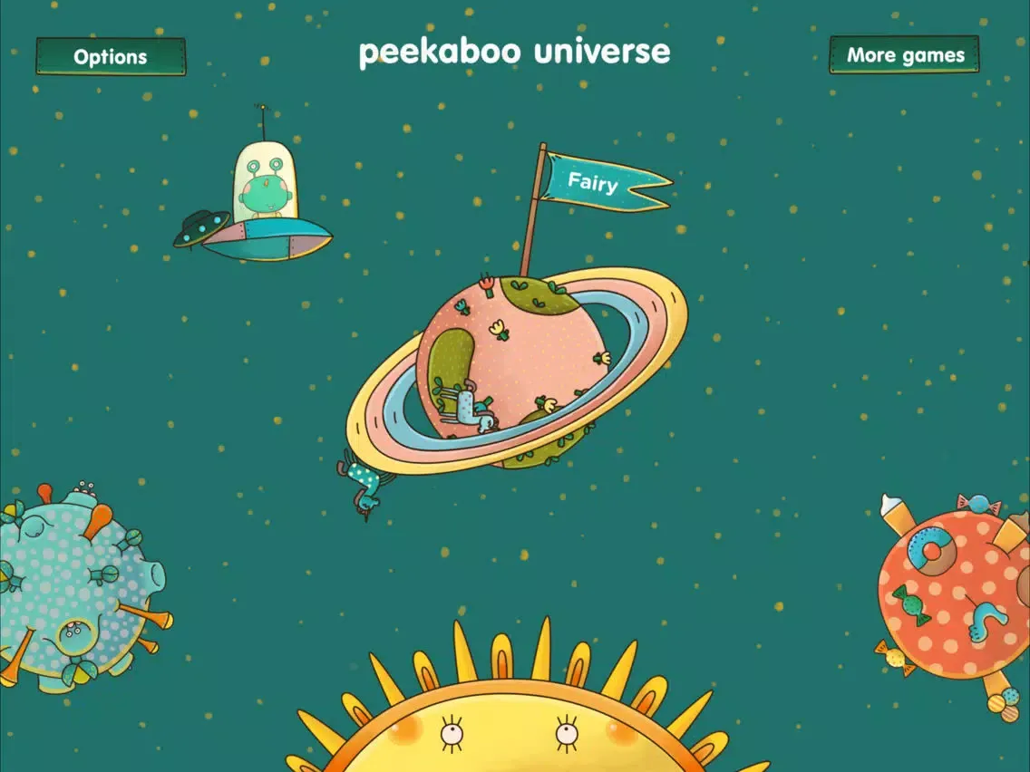 Mini-U: Peekaboo Universe iPad  スクリーンショット