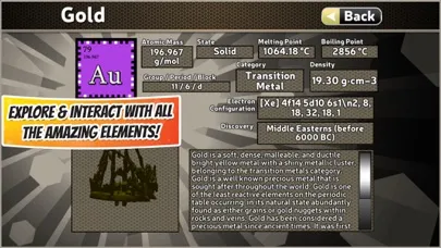 Popar Periodic Table Screenshots
