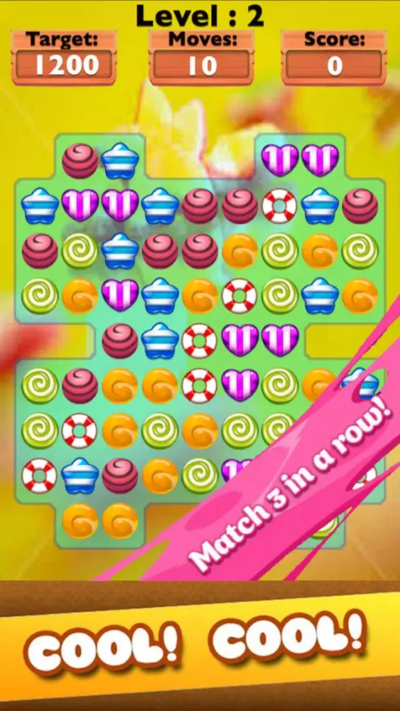 Candy Pop Cracking Blitz-Amazing match candies game for All سکرین شاٹس