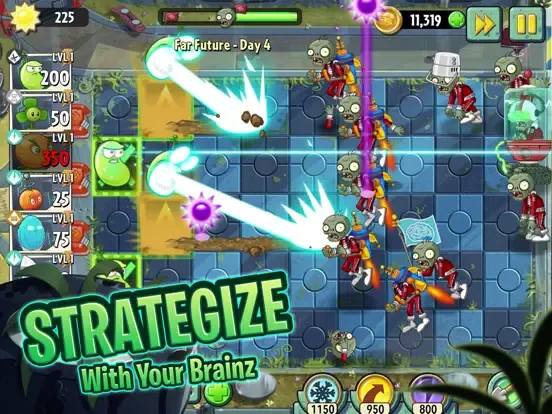 Ảnh chụp màn hình của Plants vs. Zombies™ 2 iPad 