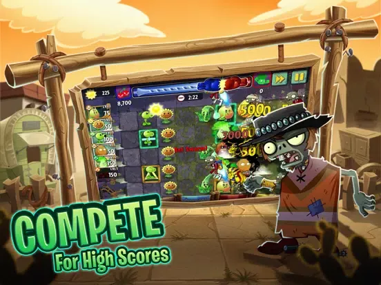 Ảnh chụp màn hình của Plants vs. Zombies™ 2 iPad 