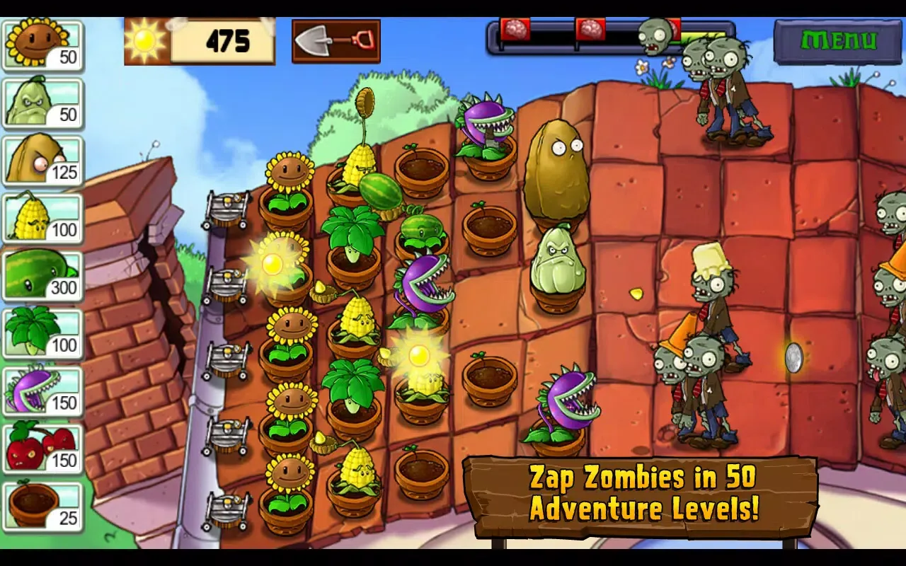 Plants vs. Zombies Screenshots