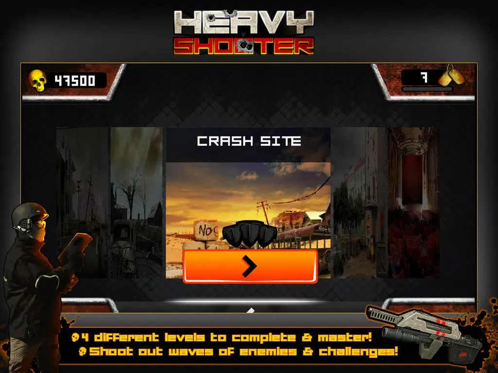 Heavy Shooter iPad  Screenshots