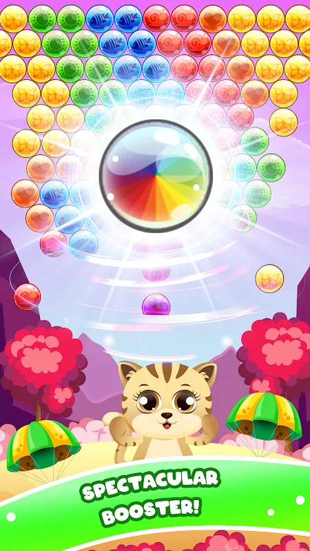 Скриншоты Pop Cat - Bubble shooter game