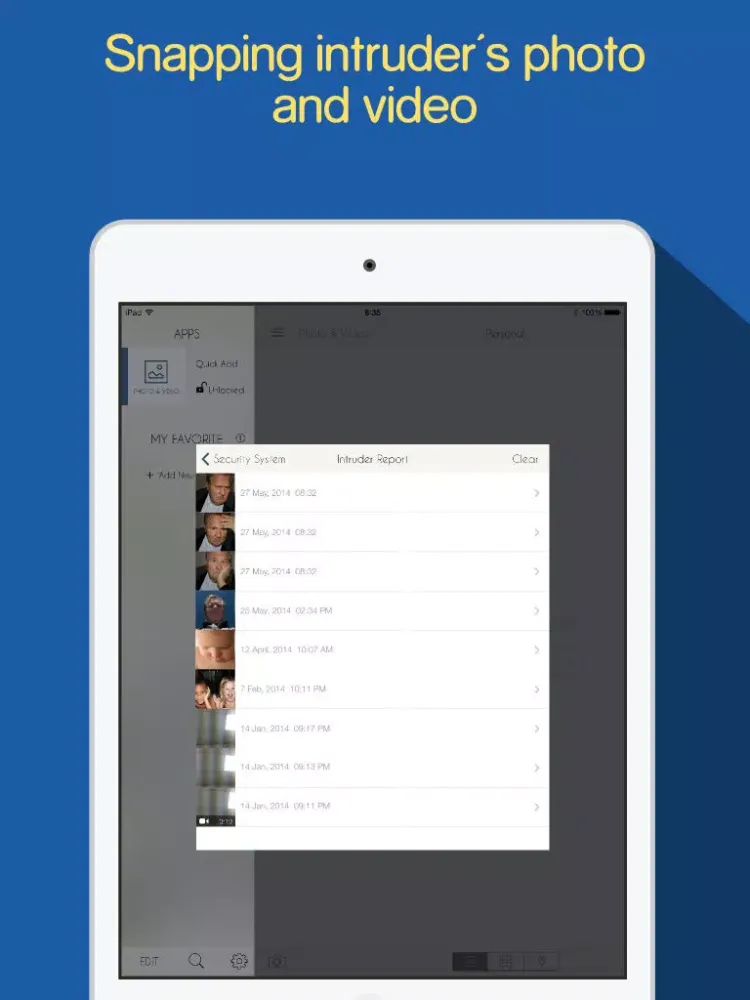 Secret Folder Manager FREE by 2ndLife iPad  Screenshots