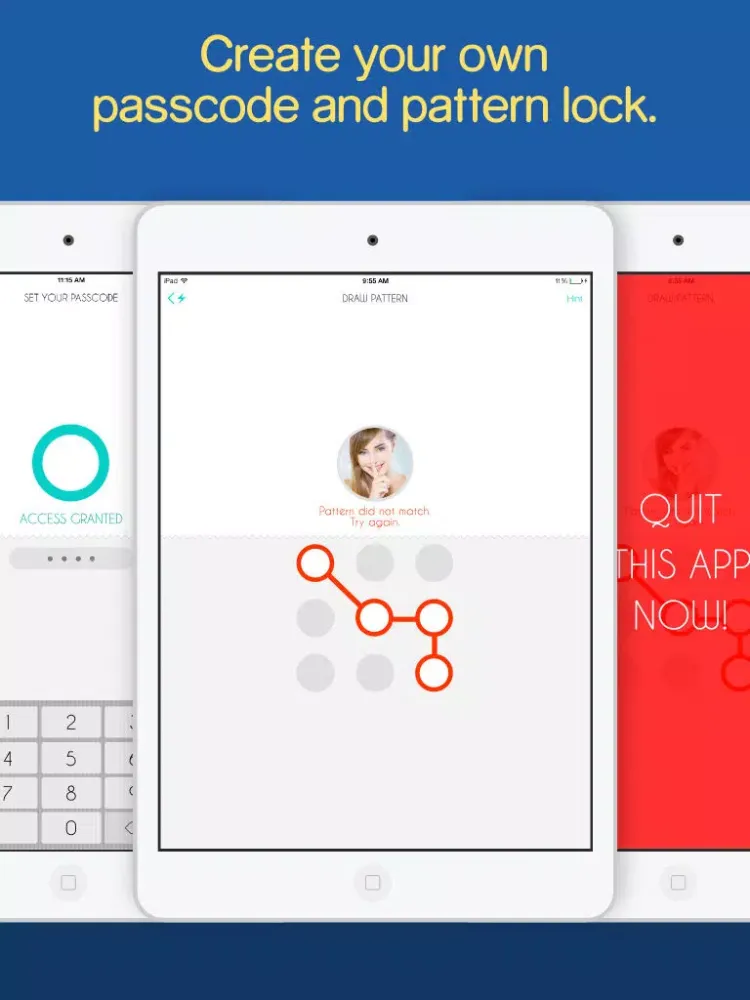 Secret Folder Manager FREE by 2ndLife iPad  Screenshots