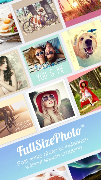 Full Size Photo FREE - Post Entire Photos Picture and Image on Instagram without Square Cropping应用截图