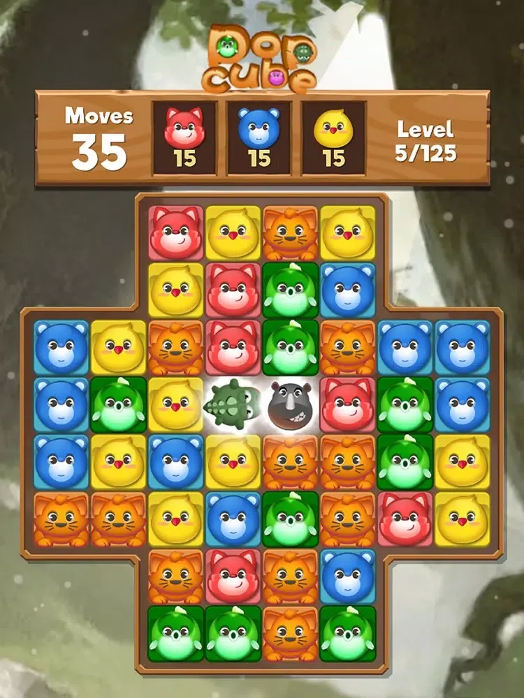 Pop Cube - Animal Tap Tap Game iPad  Screenshots