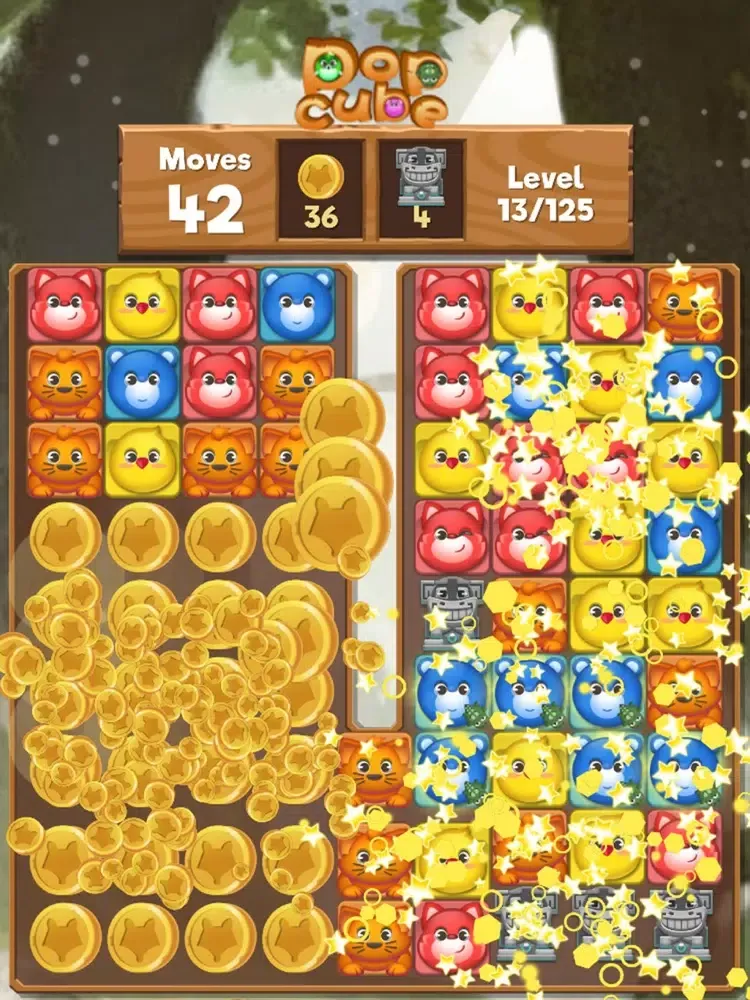 Pop Cube - Animal Tap Tap Game iPad  Screenshots