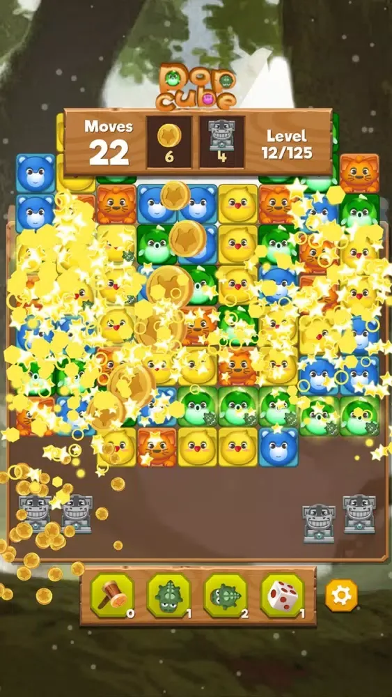 Pop Cube - Animal Tap Tap Game Screenshots