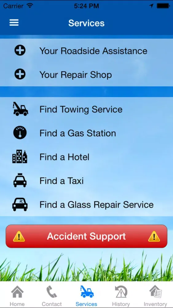 Ảnh chụp màn hình của Dickey-Marion Insurance