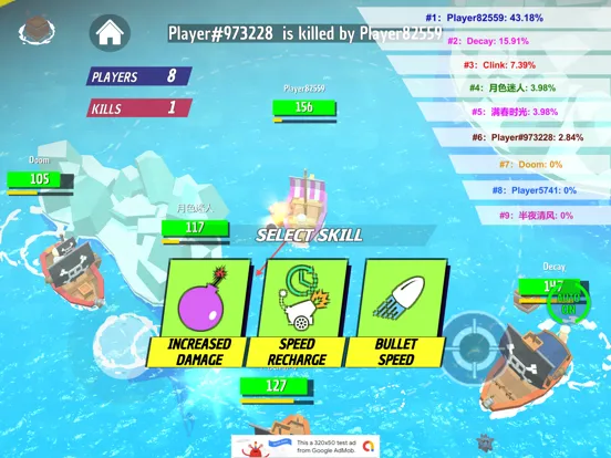 Pirate Royale:Raft Battleship iPad  スクリーンショット