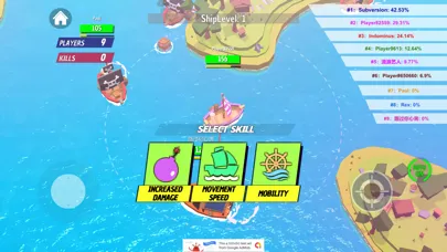 Pirate Royale:Raft Battleship スクリーンショット