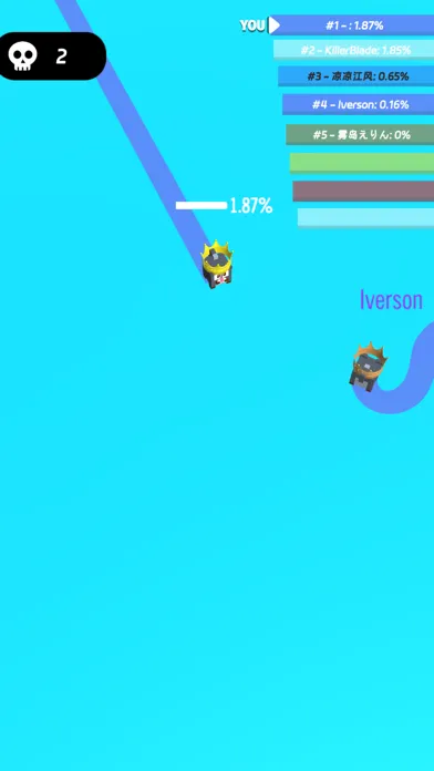 Fence.io - Chicken Slither 3D Ekran Görüntüleri