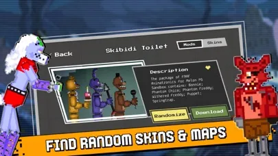 Captures d'écran de FNAF Mods for Melon