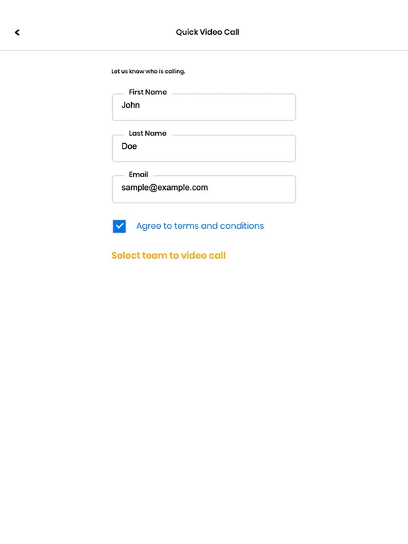Financial Access Video Banking iPad  Screenshots