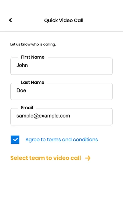 Financial Access Video Banking Screenshots