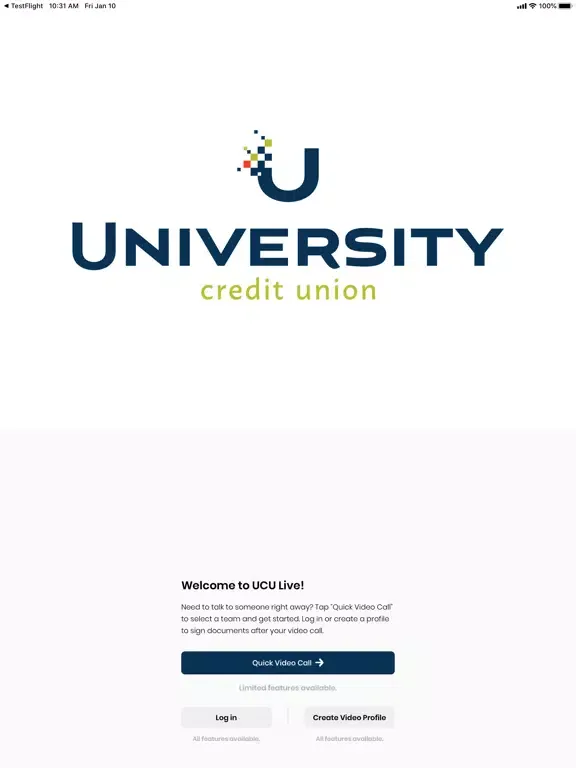 UCU Live! iPad  Screenshots