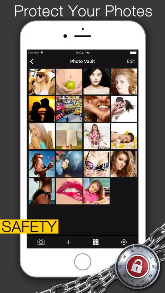 Captures d'écran de Lock Photo + GIF HD