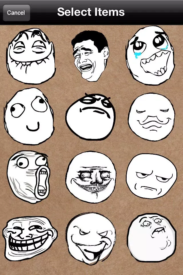 Funny Rage Face free Ekran Görüntüleri