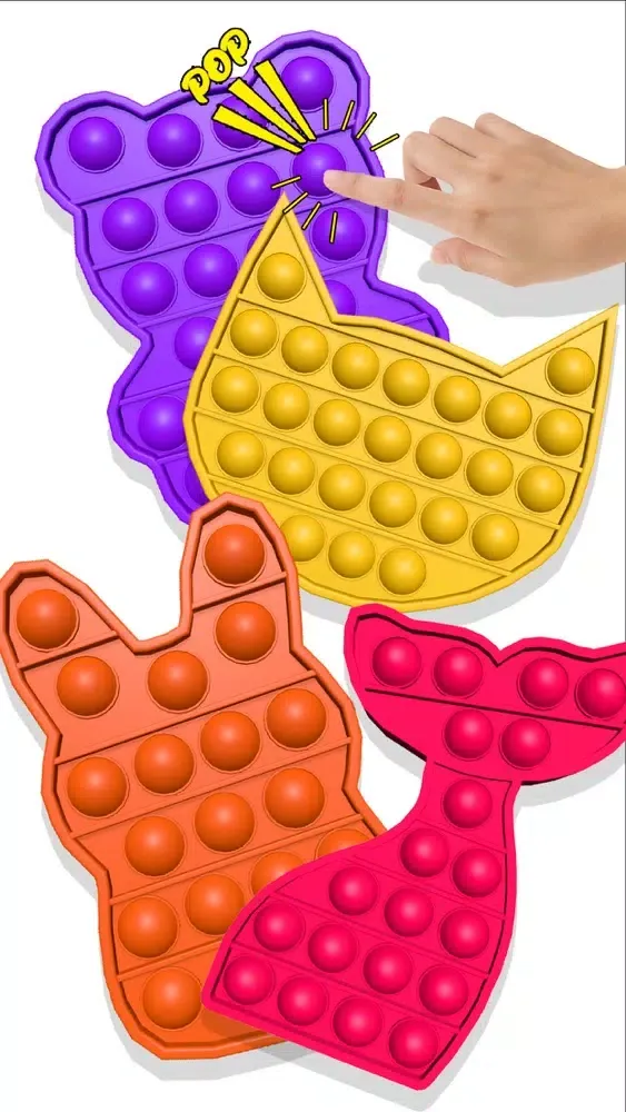 Pop it fidget toy calming Game Screenshots