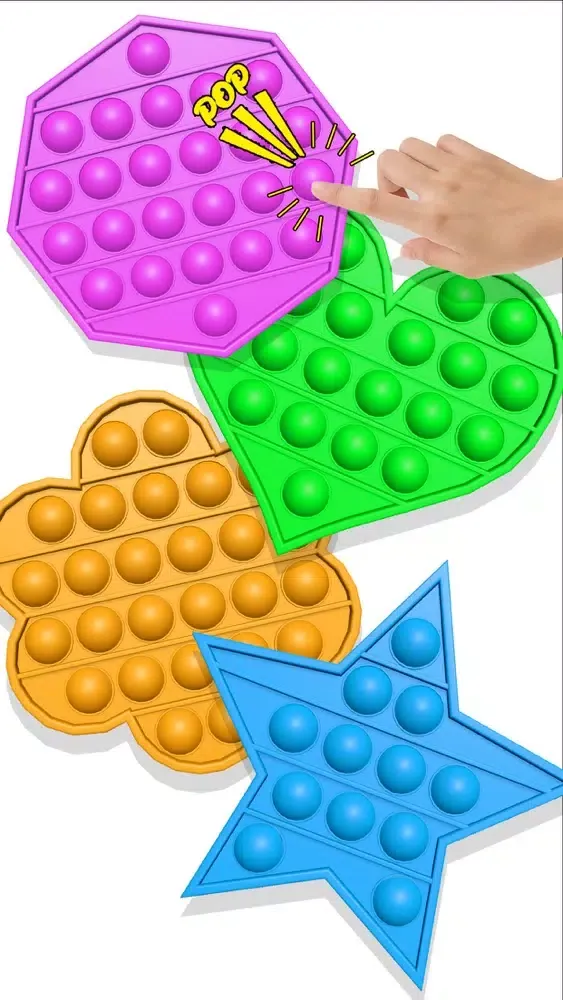 Pop it fidget toy calming Game Screenshots