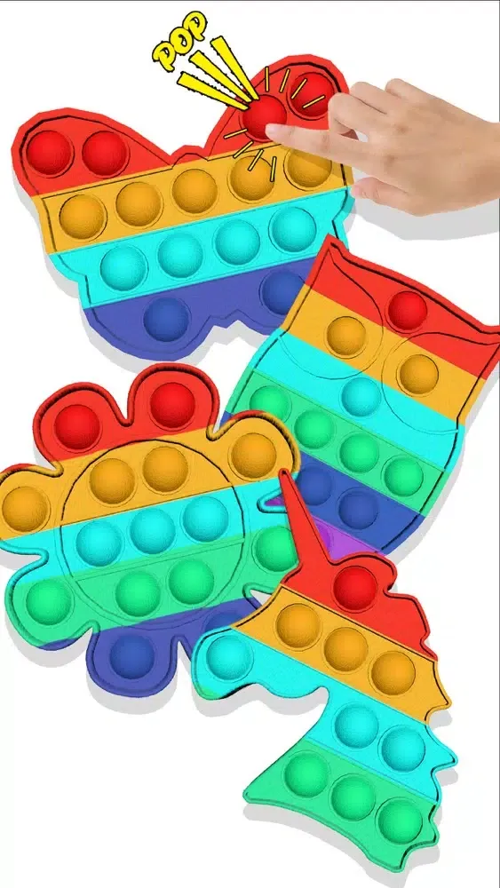 Pop it fidget toy calming Game Screenshots