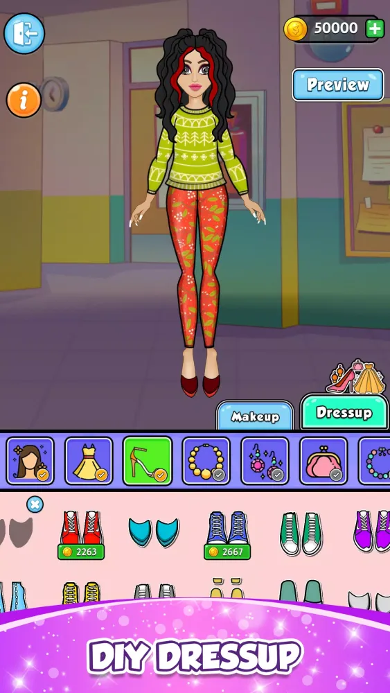 Paper Doll Dress up Challenge Screenshots
