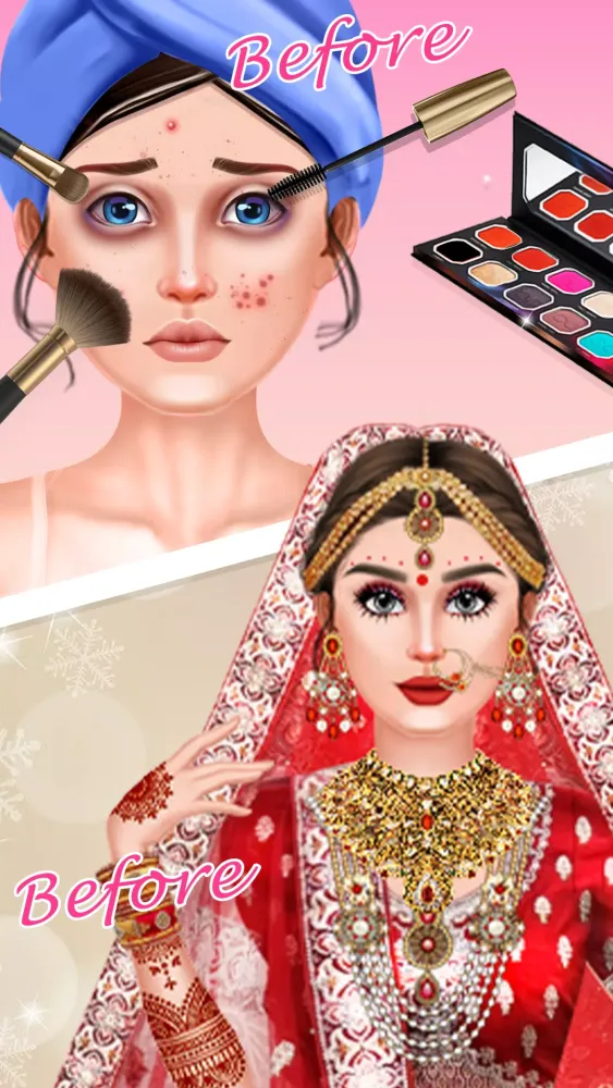 Indian Wedding Dress up Games スクリーンショット