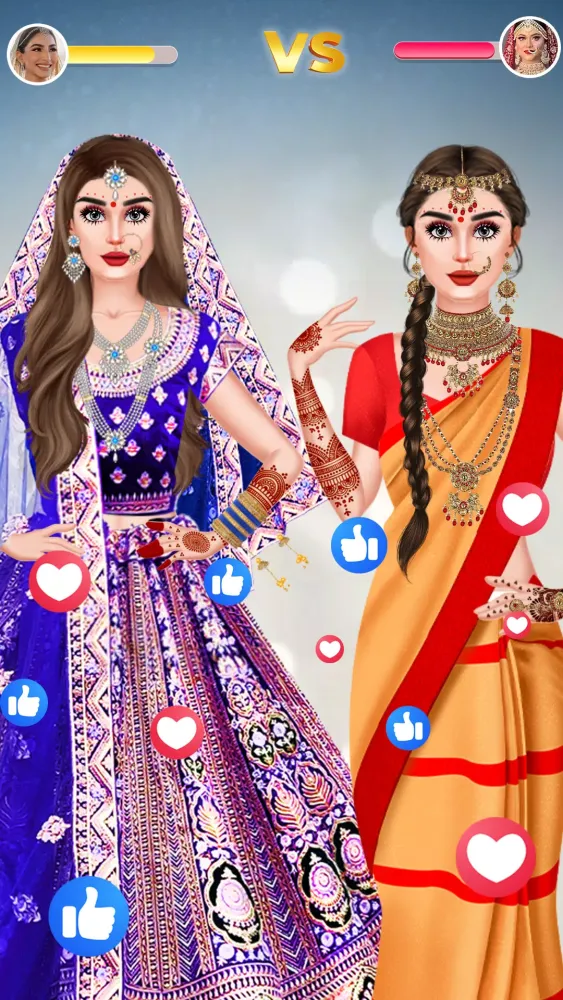 Indian Wedding Dress up Games スクリーンショット