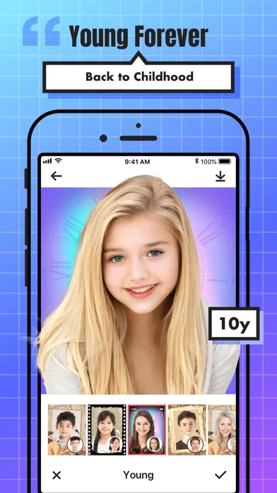 Popjoint - Face Editor, Aging سکرین شاٹس