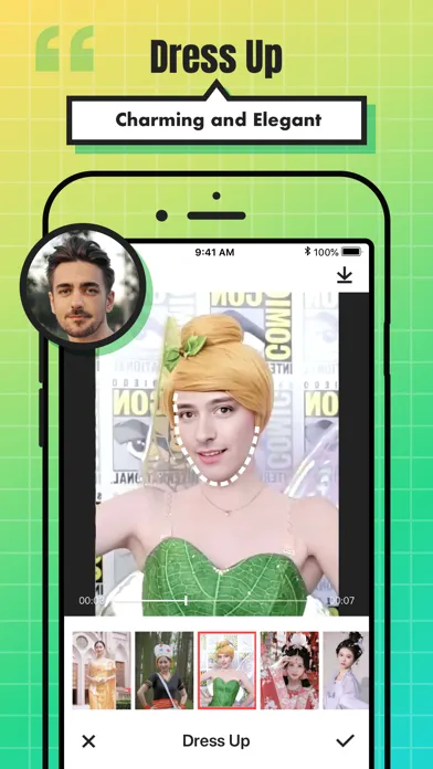 Popjoint - Face Editor, Aging سکرین شاٹس
