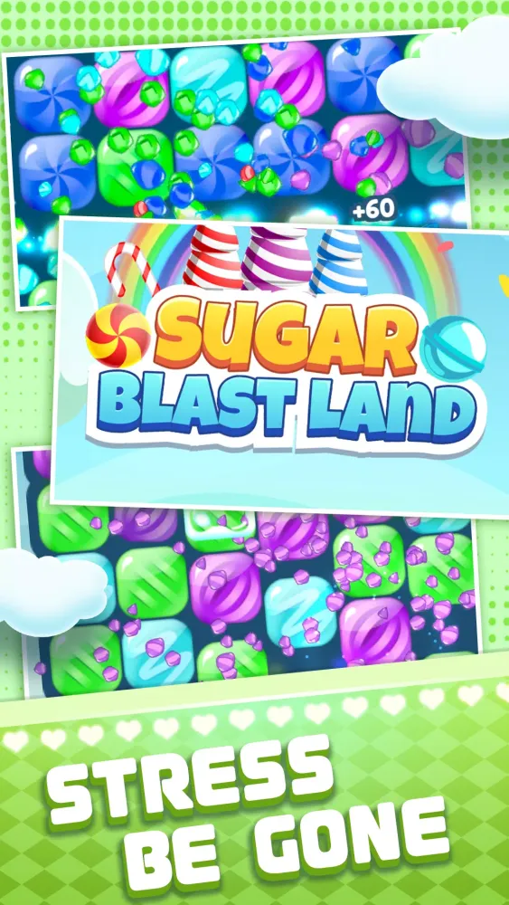 Tangkapan skrin Sugar Blast Land