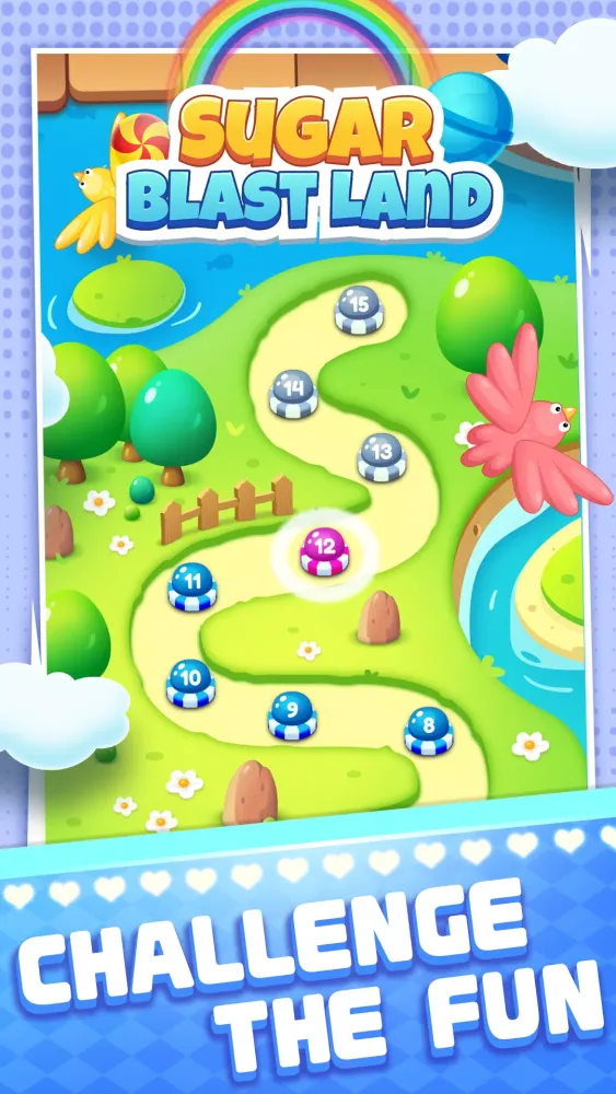 Tangkapan skrin Sugar Blast Land
