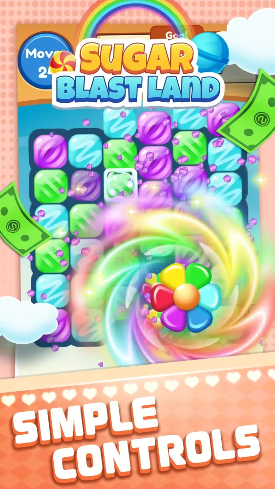 Tangkapan skrin Sugar Blast Land