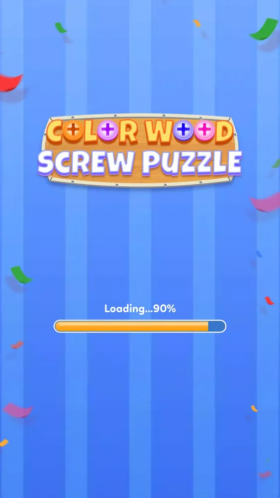 Color Wood Screw Puzzle Screenshots