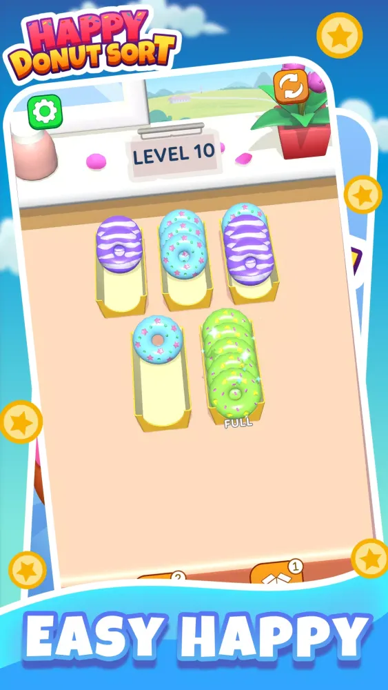 Happy Donut Sort应用截图