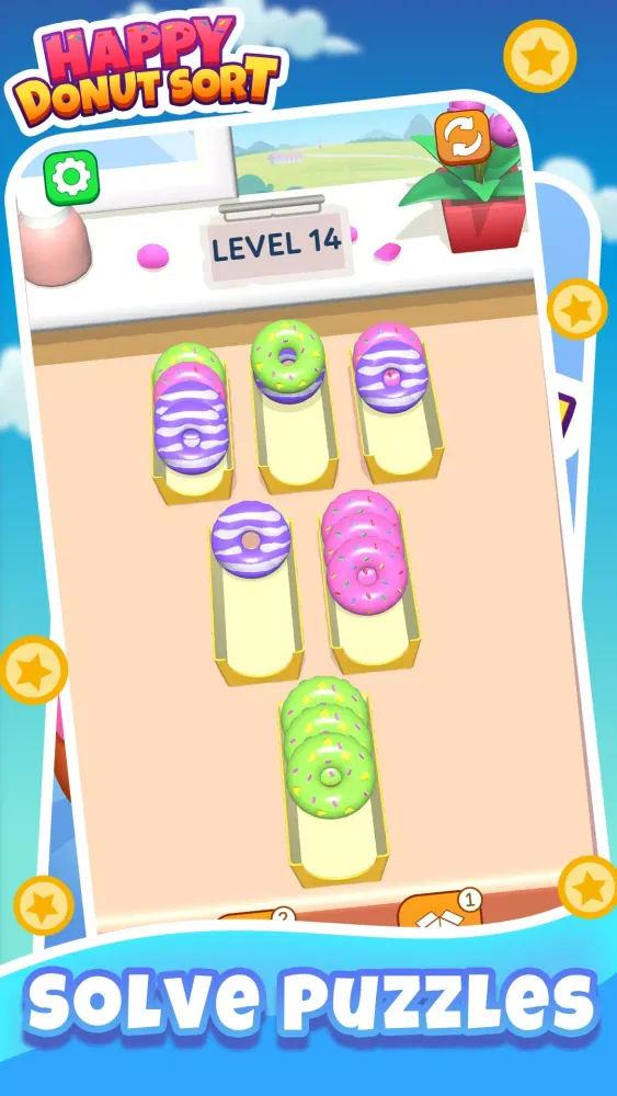Happy Donut Sort应用截图