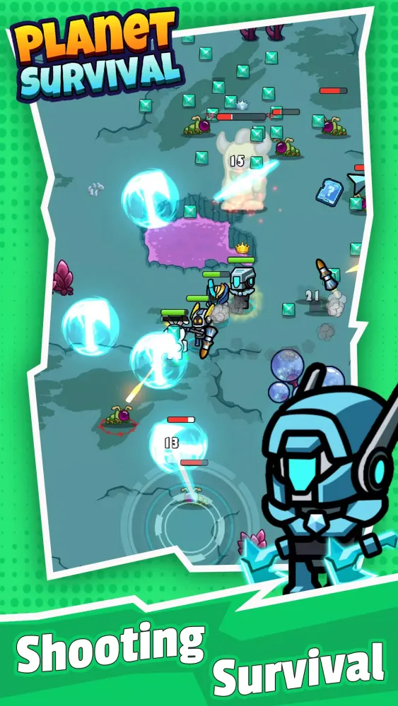 Screenshot di Planet Survival