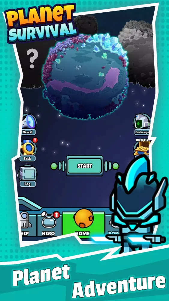 Screenshot di Planet Survival
