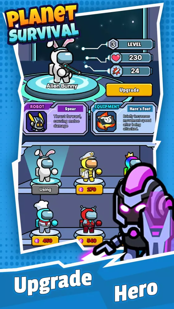 Screenshot di Planet Survival