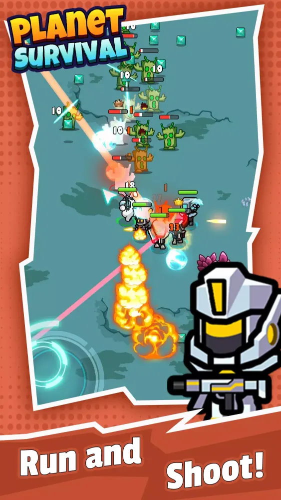 Screenshot di Planet Survival