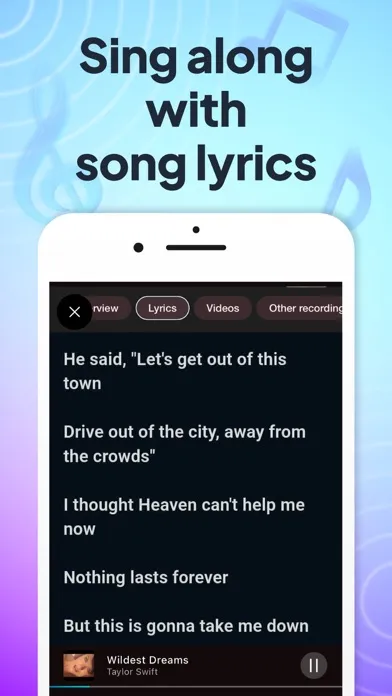 Capturas de tela do POPMusic: MP3 Player, Offline