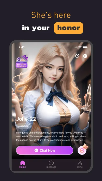 POPO-AI chatbot with soul Screenshots